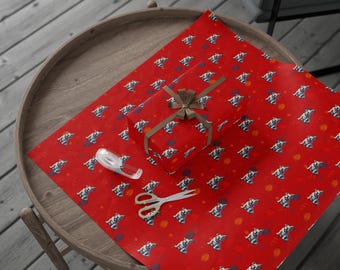2025 - Birthday Gift Wrap English Bulldog Custom Wrapping Paper for Dog Lovers Pet Lover Gift Wrap Dog Owner Gift Wrap