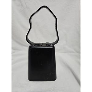 Vintage COWBELL W/ Handle cow bell farm ringer