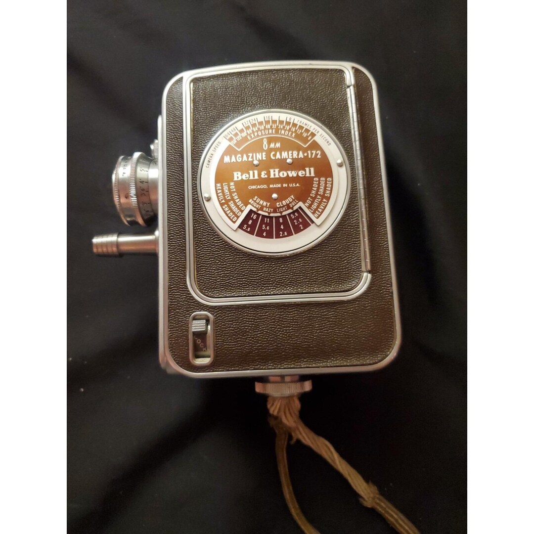 PROJECTEUR VINTAGE ANNÉES 1930 Bell and Howell 8 mm Filmo Master 400