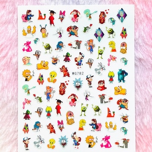 Cartoon Nail Stickers