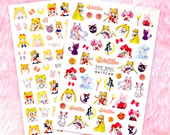 Anime Nail Art Stickers