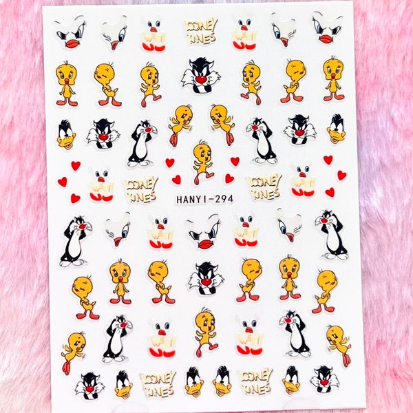 Cartoon Nail Art Stickers