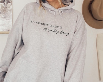 Morally Grey Gray Hoodie for Book Lover and Reader, Gift for Readers, Dark Romance Crewneck, ACOTAR and TOG Fandom, Villain Lover Sweatshirt
