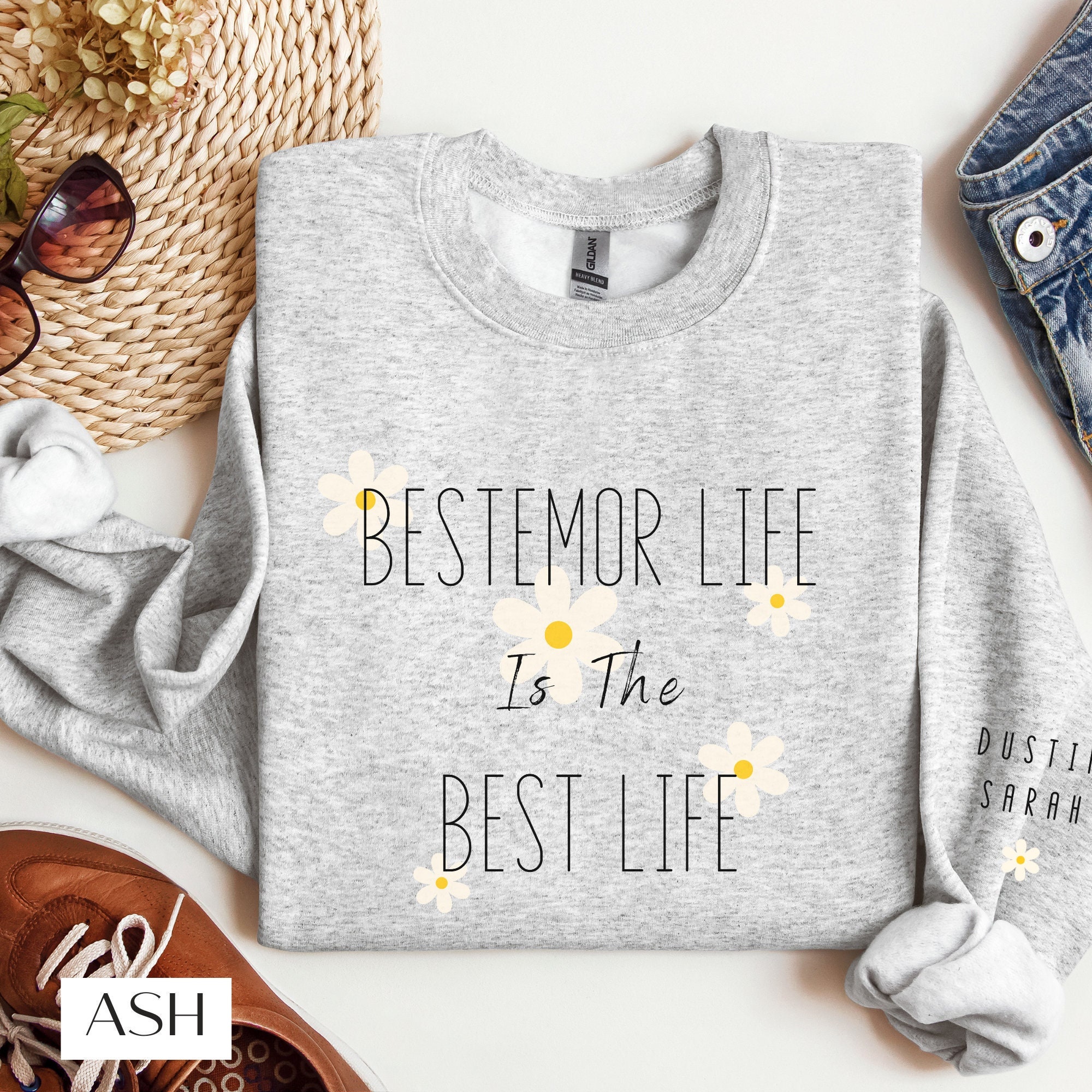 Bestemor Shirt - Etsy, image size:2000x2000