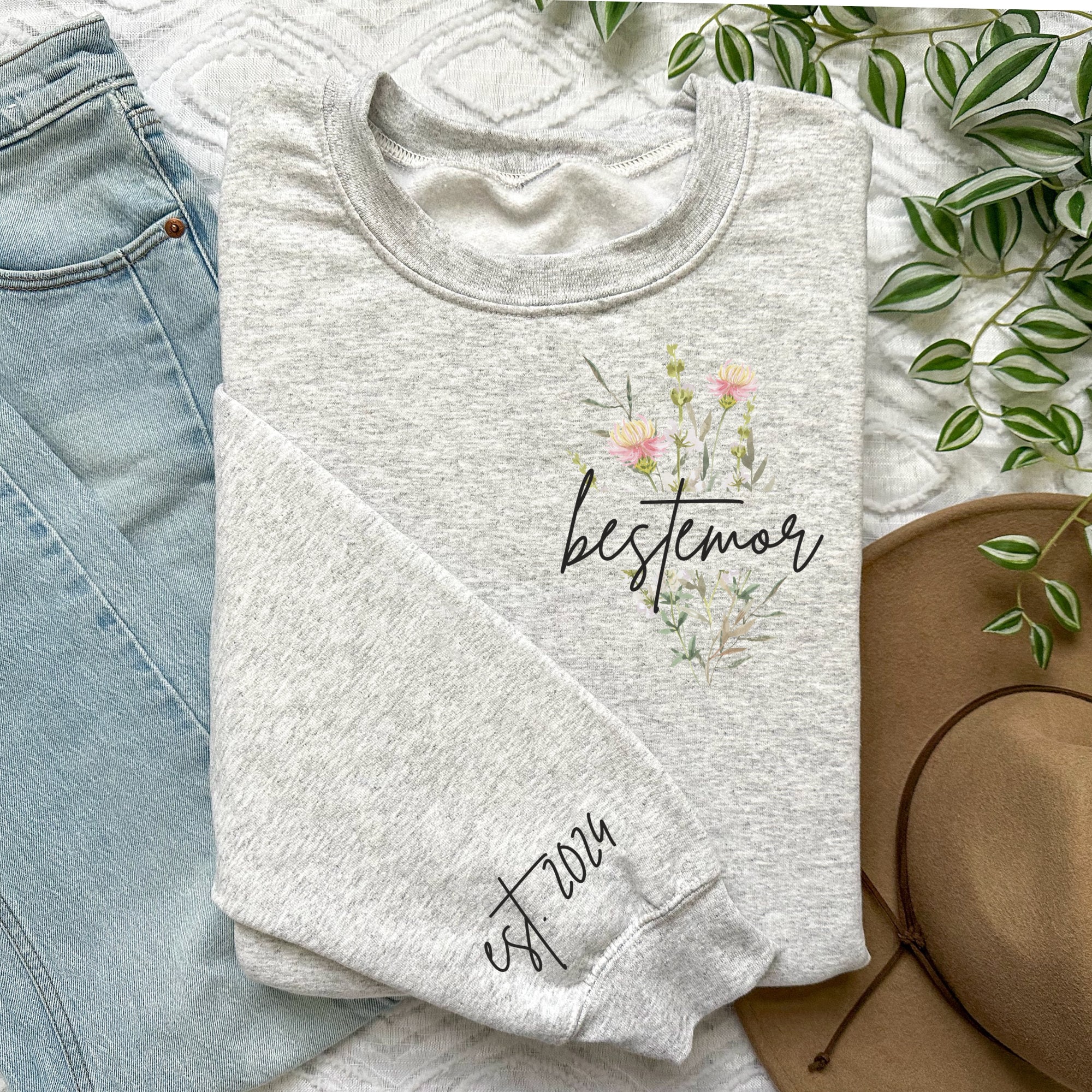 Bestemor Shirt - Etsy, image size:2000x2000