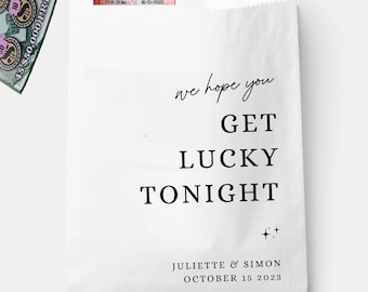 Lottery Wedding Favor Bags Lotto Ticket Wedding Favors Get Lucky Tonight Lottery Bags Wedding Scratch Off Party Scratcher Lotto Favor Bags