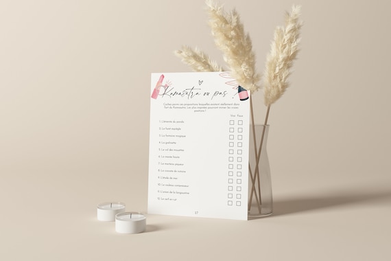 Jeux De Fête Prénuptiale, Jeu Minimaliste Pour Fête De Mariage