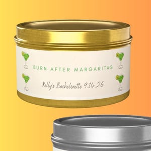 Margs och äktenskapsljus | Möhippa-tema | Anpassade presenter och gåvor | Doftande - Ny vara, tidsbegränsad rea