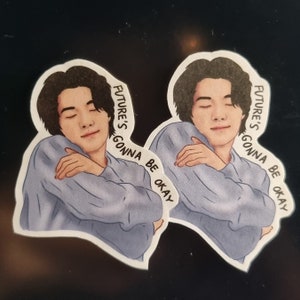 Yoongi Future&#39;s gonna be okay Sticker