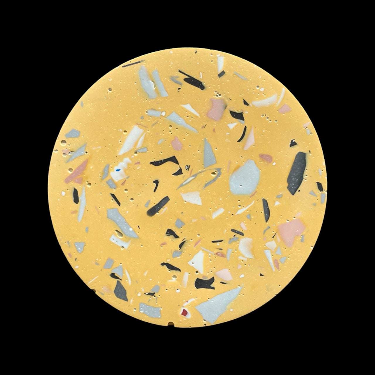 Jesmonite Terrazzo Coasters Ecoresin Coaster Jesmonite Coaster Etsy