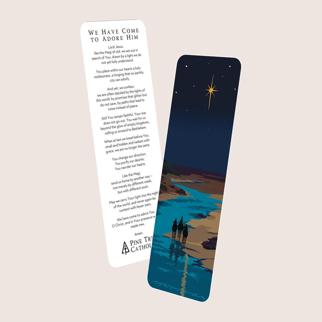 Magi Catholic Bookmark | Handcrafted | Pine Tree Catholic - Etsy
