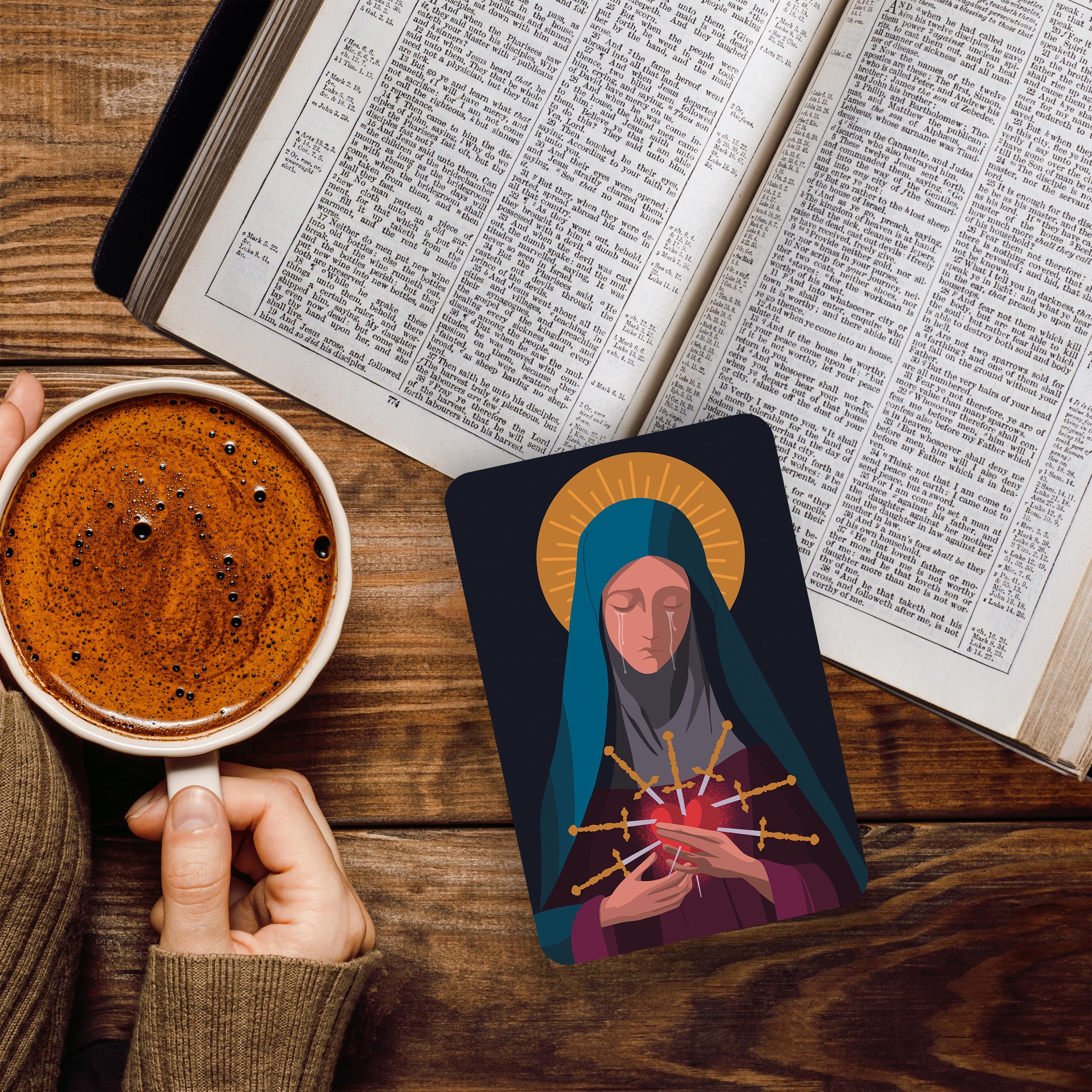 Our Lady of Sorrows Catholic Prayer Card | Holy Card (4"x6") - Etsy