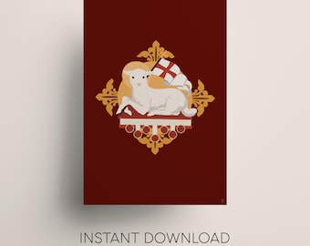 Precious Blood of Jesus Art Print (Digital Download)