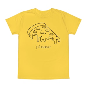 PIZZA S&#39;IL VOUS PLAÎT T-shirt emblématique unisexe
