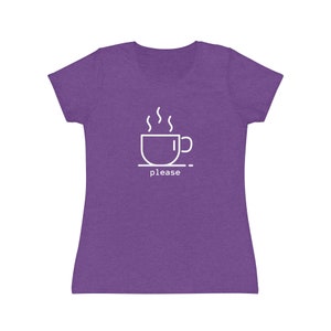 CAFÉ S&#39;IL VOUS PLAÎT T-shirt emblématique pour femmes
