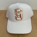 Custom Number Baseball Hat Chenille Custom Hat Personalized Number Hat ...