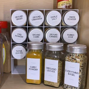 Bulk Spice Storage Etsy