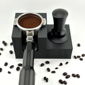 Espresso Tamping Station For 58mm Portafilter With Tamper Stand E61 and Rancilio