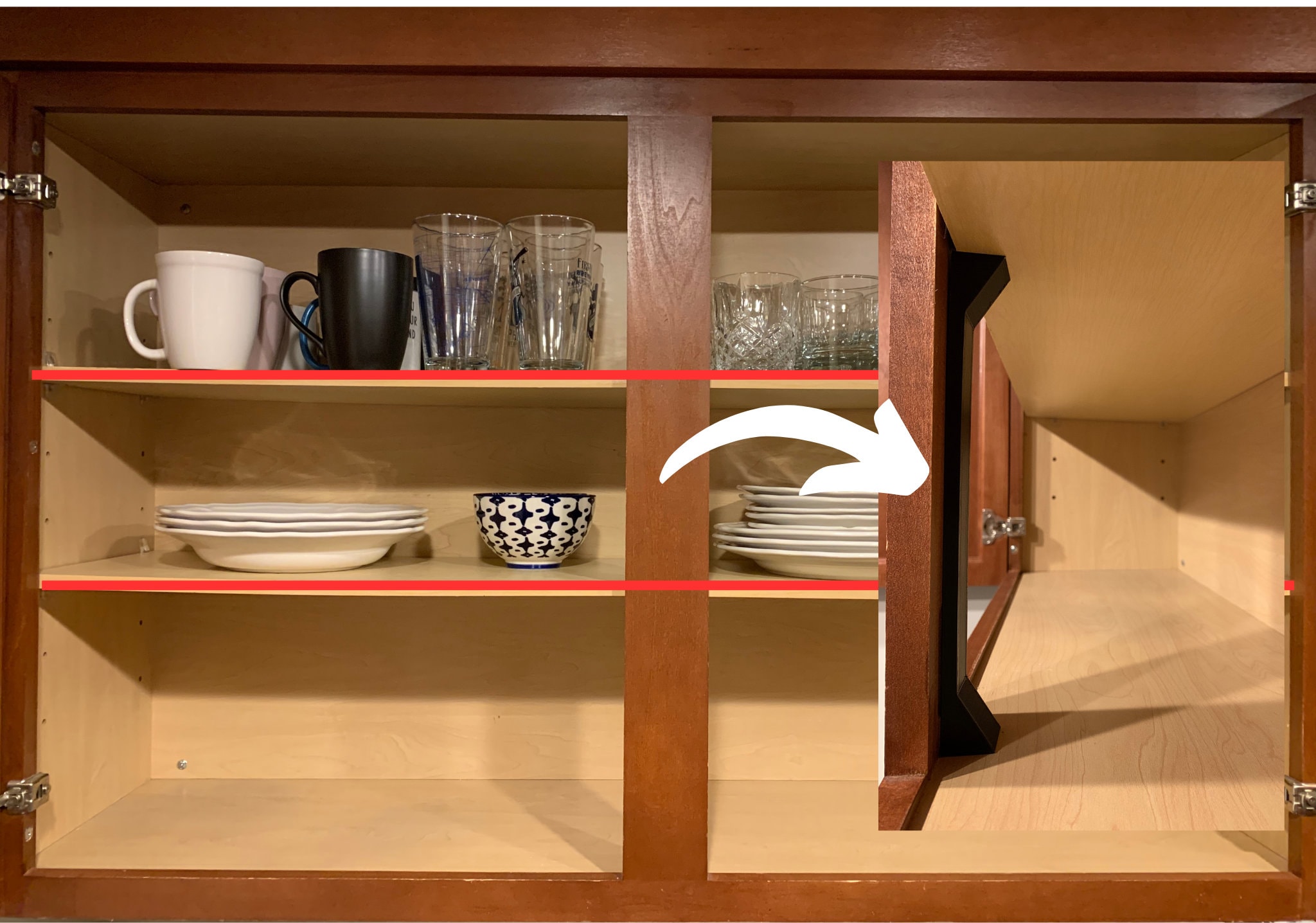Shelf Support Fix Sagging Shelves Hidden Custom Support to Fit