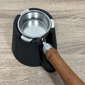 Portafilter Tamping Station for Breville Espresso Makers - 54mm and 51mm 2 and 3 Ear Portafilter Tamp Stations