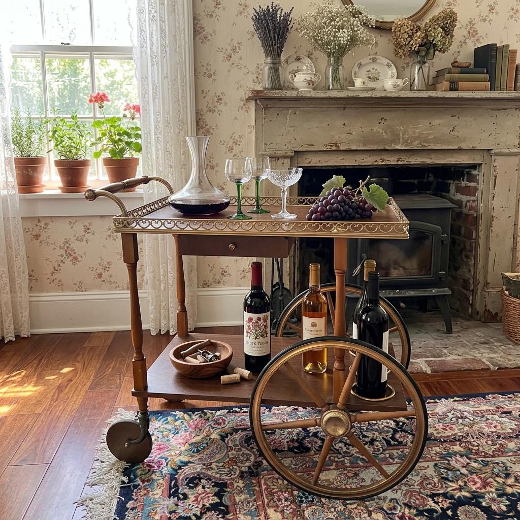 イタリア ヴィンテージ バーカート トローリー イタリア ヴィンテージ バーカート トローリー Vintage trolley - Etsy