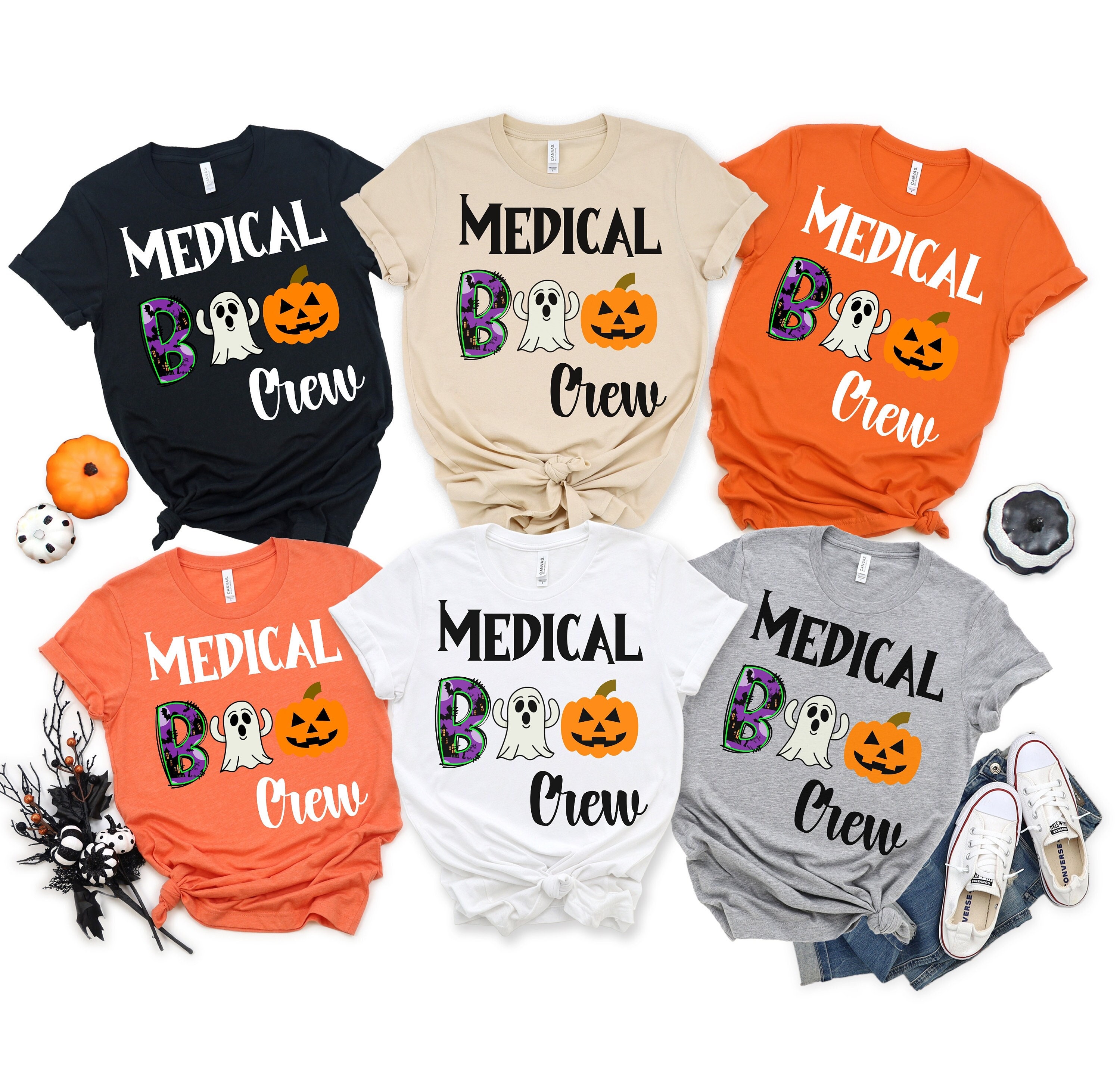 Group Halloween Shirts for Doctors, Medical Group Halloween Shirts