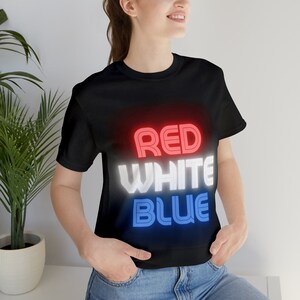 Happy Fourth of July, July 4th Shirt, Red White & Blue, Independence Day, July 4th, America
