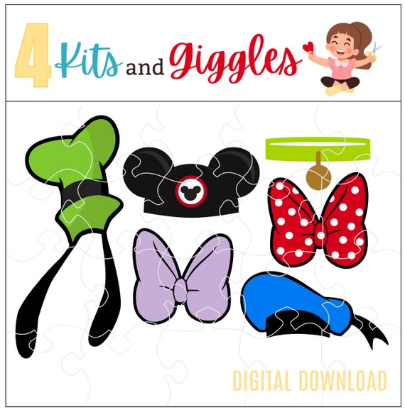 Digital SVG Cut File Die Cut SVG Scrapbook Title Digital Cutting File for Scrapbook Pages .svg - Character Hats