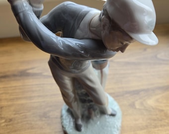 Lladro Male Golfer #4824 - Etsy