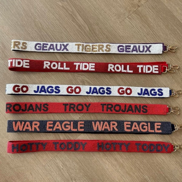 Jags Beaded Purse Strap Etsy