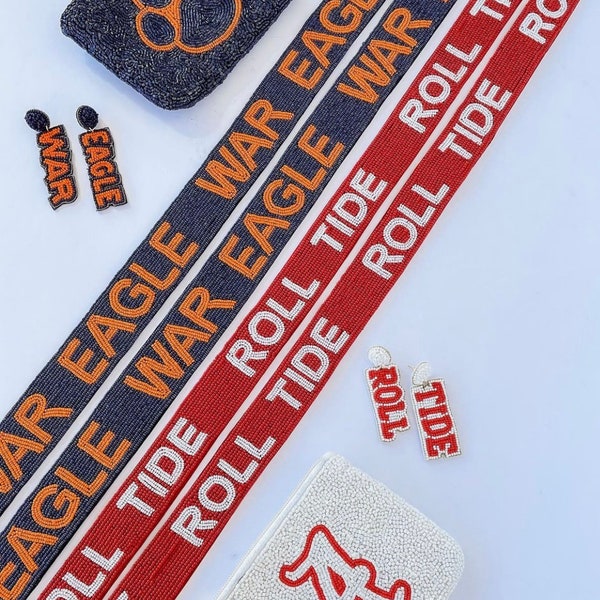 Beaded Purse Strap Alabama Etsy