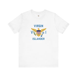 Cultural Heritage Pride Tee, Family Reunion Shirt, US Virgin Islands Flag Shirt, Caribbean Carnival Tee, USVI Gifts, Virgin Islander Apparel