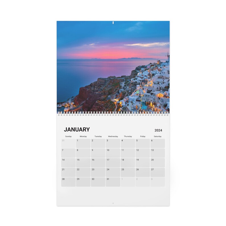 2024 Santorini Calendar. 2024 Santorini Greece Calendar. Vacation