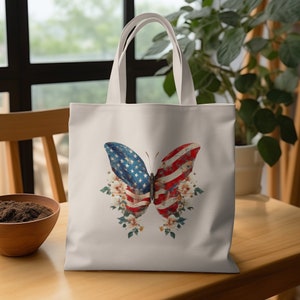 Amerikanischer Schmetterling Clipart PNG, 3 USA Vaterländischen Schmetterling Digitale Kunst, Dateien für Schmetterlinge PNG, Flaggenschmetterlinge, Vintage Schmetterlinge