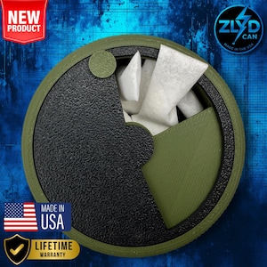 Gemakkelijk toegankelijke Nic Pouch Can! Opbergen van OD Green-zakjes was nog nooit zo eenvoudig. Stop met worstelen om een opbergdoos voor nicotinezakjes made America te bemachtigen!