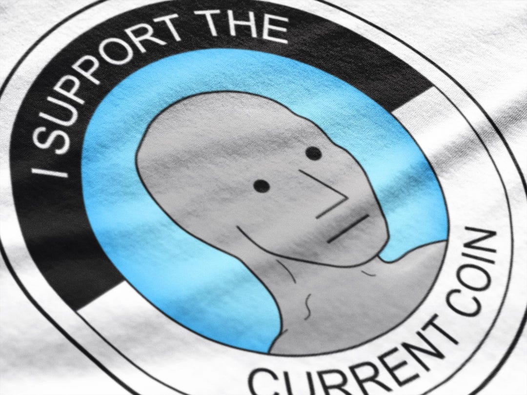 NPC Revolution T-shirt - Support the Current Coin: NPC Meme - Etsy