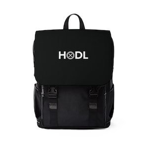 Black XRP Shoulder Backpack - Hodl in Style with Ripple
