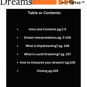 Dream Interpretations Guide by Sana ON SALE image 3