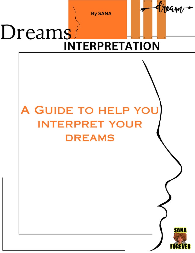 Dream Interpretations Guide by Sana ON SALE image 1