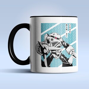 MSM-07 Z'Gok Mobile Suit Gundam Anime Graphic Art 11 oz Ceramic Coffee Mug