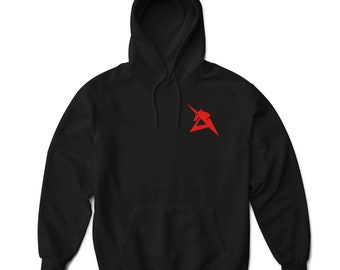 Amuro Ray Unicorn Emblem Mobile Suit Gundam Char's Counterattack Anime Novelty Graphic Art Hoodie Sweatshirt