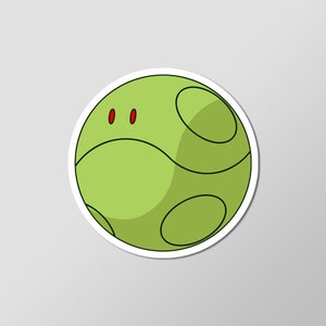 Haro Mascot Robot Artificial Intelligence Gundam Mobile Suit Universal Century Anime Glossy Vinyl Laminated Sticker
