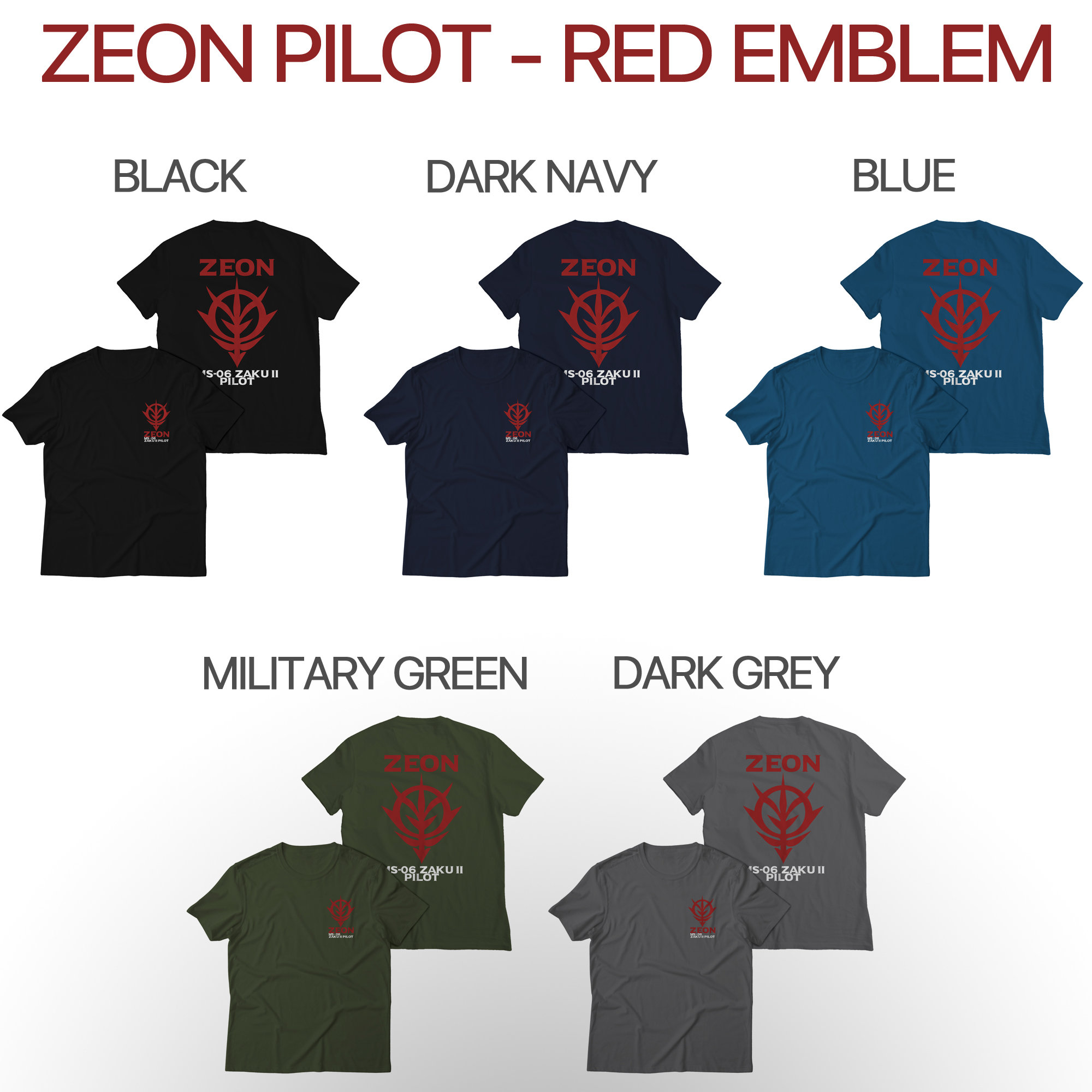 モビルスーツ Tシャツ MS-06F ZAKU II Amazon.co.jp: 2024 機動戦士ガンダム MS-06 半袖 Tシャツ Zaku