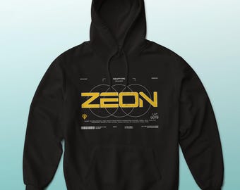 Zeon Newtype Spacewear Hoodie | Mobile Suit Gundam Inspired Sweatshirt