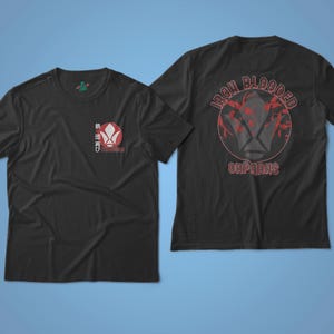 Iron-Blooded Orphans | Tekkadan | Gundam Mobile Suit Barbatos Silhouette | Tee Anime Graphic Art T-Shirt
