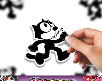 Felix the Cat Chevrolet Sticker - Chevy Fan Decal - Etsy