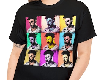 DISTRESSED Classic fashion Jax Taylor mugshot Vanderpump SUR bartender T shirt