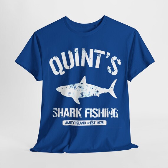 Quint's Shark Fishing T-Shirt (Distressed) Quint's Shark Fishing T-Shirt (Distressed)