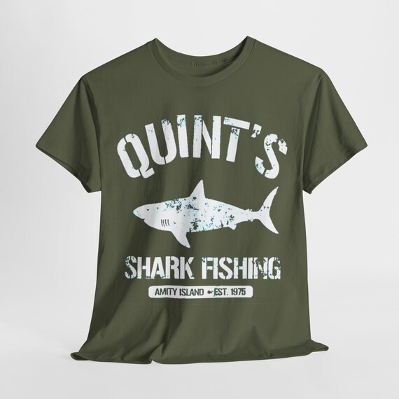 Quint's Shark Fishing T-Shirt (Distressed) Quint's Shark Fishing T-Shirt (Distressed)