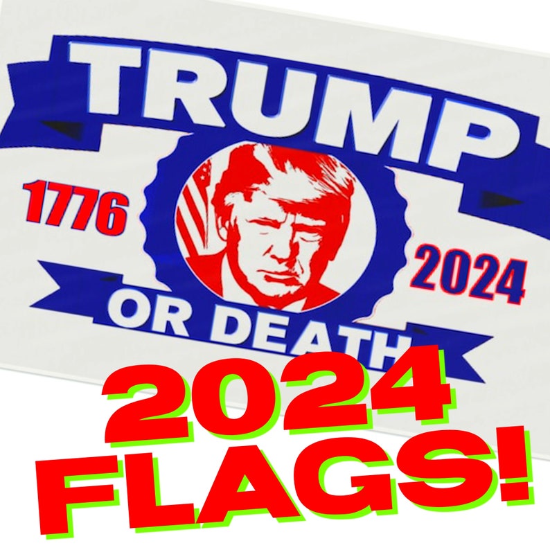 CUSTOM Donald Trump 1776 2024 Mugshot FLAG Trump 2024 - Etsy